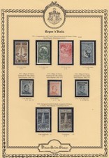 Italia Regno - Collezione Investimenti Vittorio Em. III - cv 3000$ 1911-1922