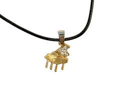 Collana con Pianoforte Dorato