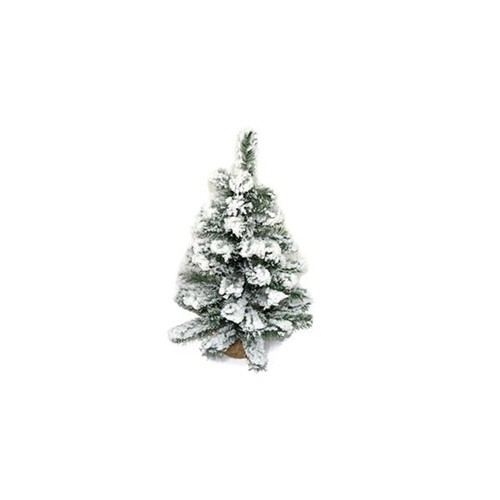 Albero natale innevato - albero,