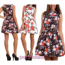 Vestito donna miniabito ruota