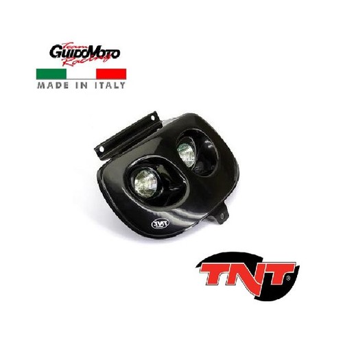 Maschera nera faro anteriore - maschera,