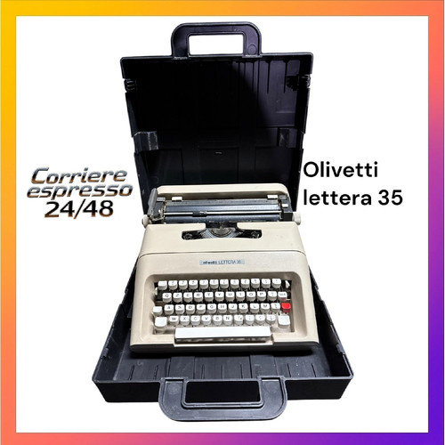 Macchina scrivere olivetti - macchina,