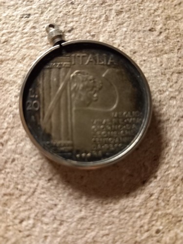 Moneta lire mussolini del - moneta, 20