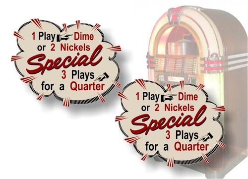 Adesivi jukebox nichel o - 2,