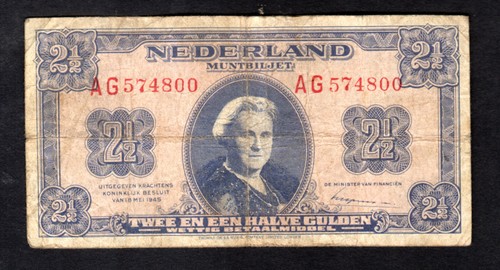 Olanda 1945 banconota - -, 2,5
