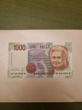 BANCONOTA  MILLE  LIRE