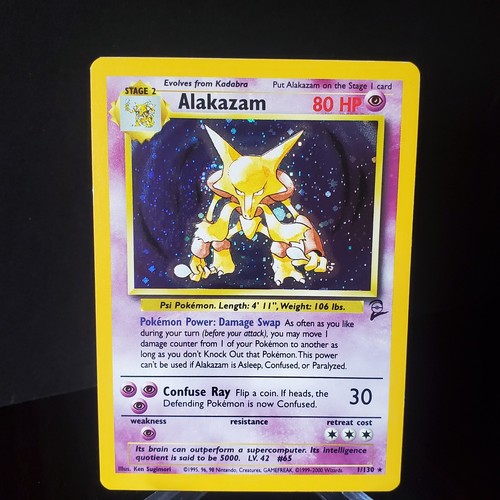 Pokemon alakazam set - pokemon, base