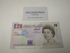 £20 Banconota vecchia Bank of
