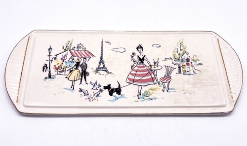 Mid century ceramica piatto - century,