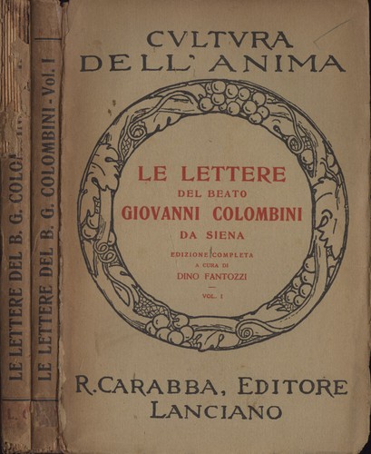 Lettere del beato - le, giovanni