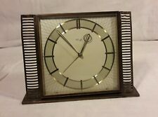 KIENZLE orologio da tavolo meccanico, con sveglia, art deco, Heinrich Moller