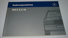 Betriebsanleitung Mercedes 190