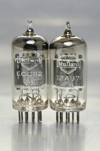 Tubi valvole mullard ecc82 - tubi,