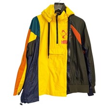 Giacca Nike x Sacai Doppia Zip Università Colore Oro Sequoia Unisex Large