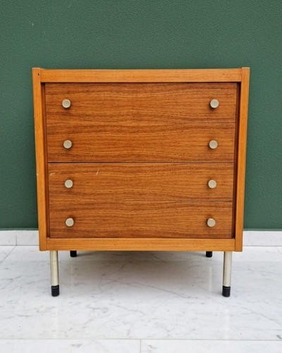 Cassettiera vintage teak - cassettiera, in