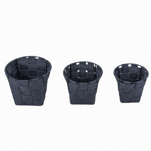 Set cestini rotondi porta - cestini,