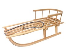 Slitta in legno tradizionale