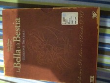 COFANETTO 2 DVD LA BELLA E LA BESTIA WALT DISNEY EDIZIONE SPECIALE DELUXE