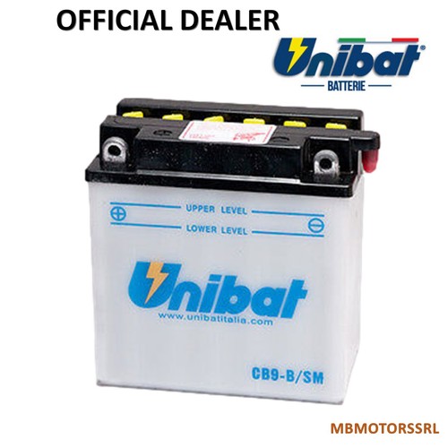 Batteria moto unibat yb9 - unibat, yb9-b