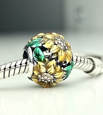 Ciondolo girasole perline