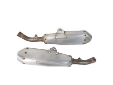 Coppia Terminali di Scarico Marmitta HONDA CRF 450 R CRF450R 2017 - 2018