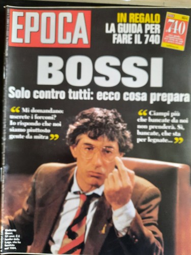 Epoca 1993 bossi sting - epoca, bossi,