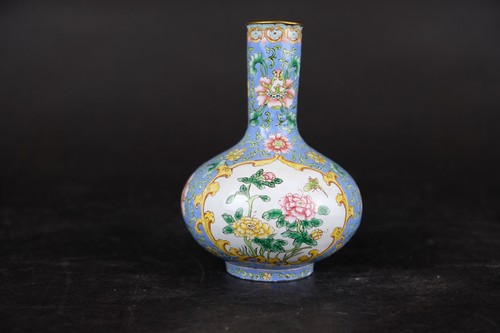 Vaso smaltato cloisonne cinese