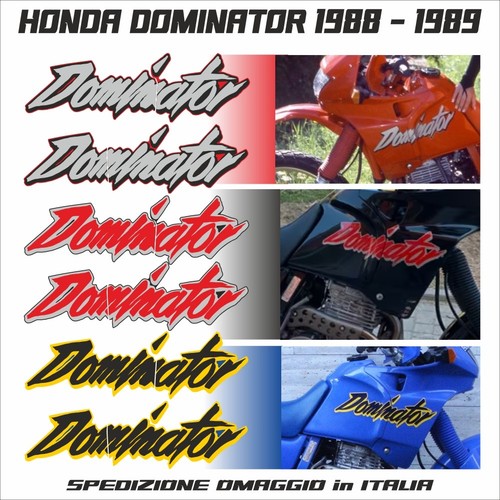 Adesivi honda dominator 1988 - adesivi,