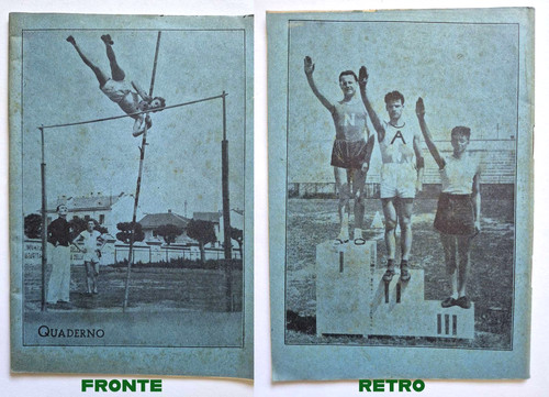 Fascismo quaderno sport scuola - fascismo,