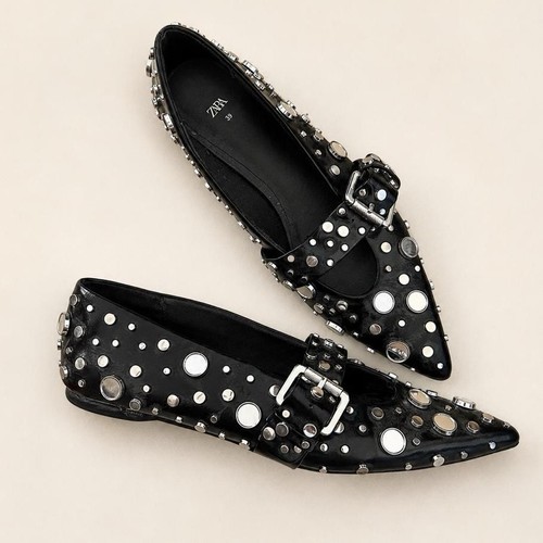 Ballerine zara borchie - ballerine,