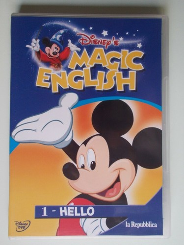 Dvd disney magic - disney, english