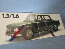 ALFA ROMEO GIULIA SUPER PROSPETTO 1972 YOUNGTIMER OLDTIMER 1.3 1.6 FRANCESE!!