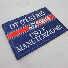Per Yamaha dt 125 tenere 1986 manuale uso e manutenzione del proprietario moto