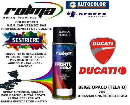 Ducati beige opaco - ducati,