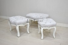 Tris di Pouf Luigi XV stile