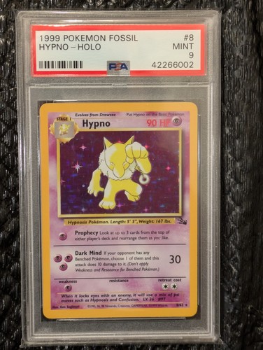 Pokemon fossil hypno holo - fossil,