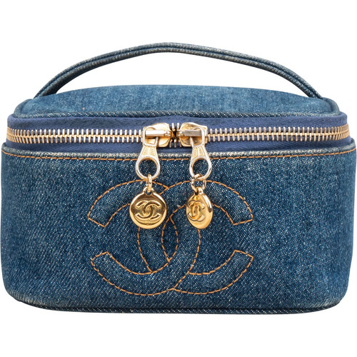 Chanel denim vanity - denim,