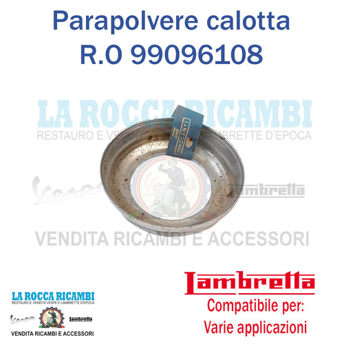 Parapolvere calotta forcella - calotta,