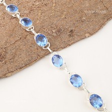 925 Argento Tanzanite Gemma