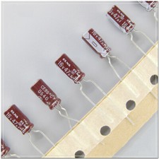 50pz Condensatori elettrolitici ELNA RA2 serie 47uF/16V per audio 5X11mm 85°C HIFI