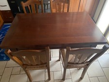 tavolo allungabile e sedie 