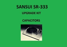 KIT riparazione giradischi SANSUI SR-333 - tutti i condensatori