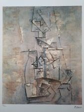 Firmato Pablo Picasso - musicista cubista - certificato SPADEM Paris
