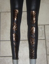 Leggins leggings leopardato