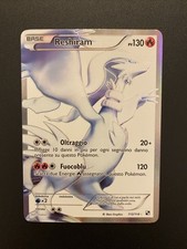 Pokemon Ita Holo Reshiram Nero&bianco 113/114