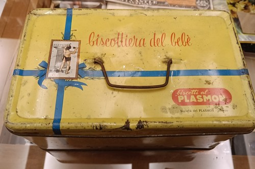 Scatola latta vintage - scatola,