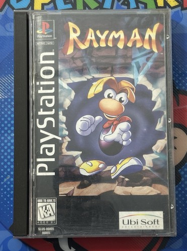 Rayman playstation ps1 scatola - rayman,