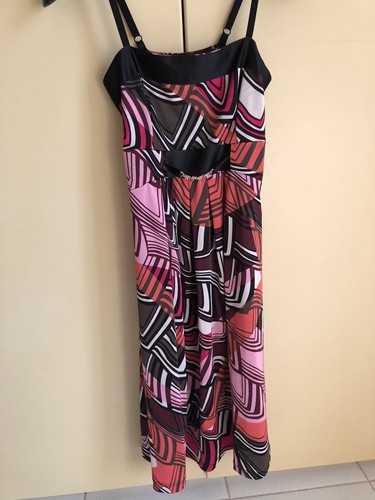 Vestito donna rosa nero - donna,