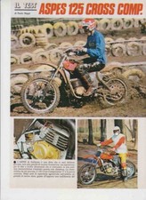 advertising Pubblicità MOTO ASPES 125 CROSS COMPETIZIONE 1977 MOTOITALIANE EPOCA