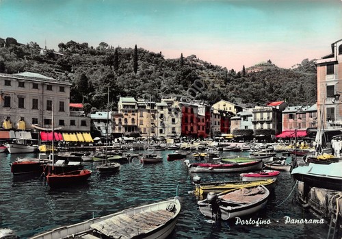 Cartolina portofino panorama - cartolina,